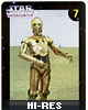 Quality Bakers C-3PO Card